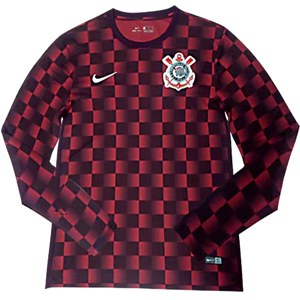 Camiseta Corinthians Paulista 2ª ML 2019/20 Rojo
